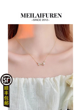 顺丰包邮高级感精致颈链生日礼物