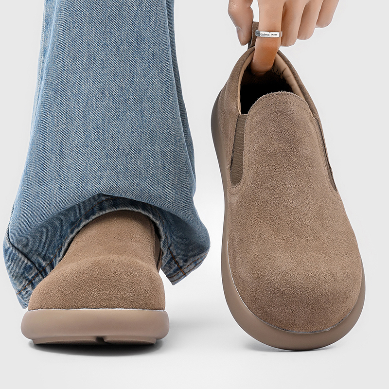 小土豆全包勃肯鞋一脚蹬乐福鞋