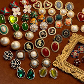 New Soul 复古风潮 vintage小众轻奢时尚 中古风文艺独特耳环