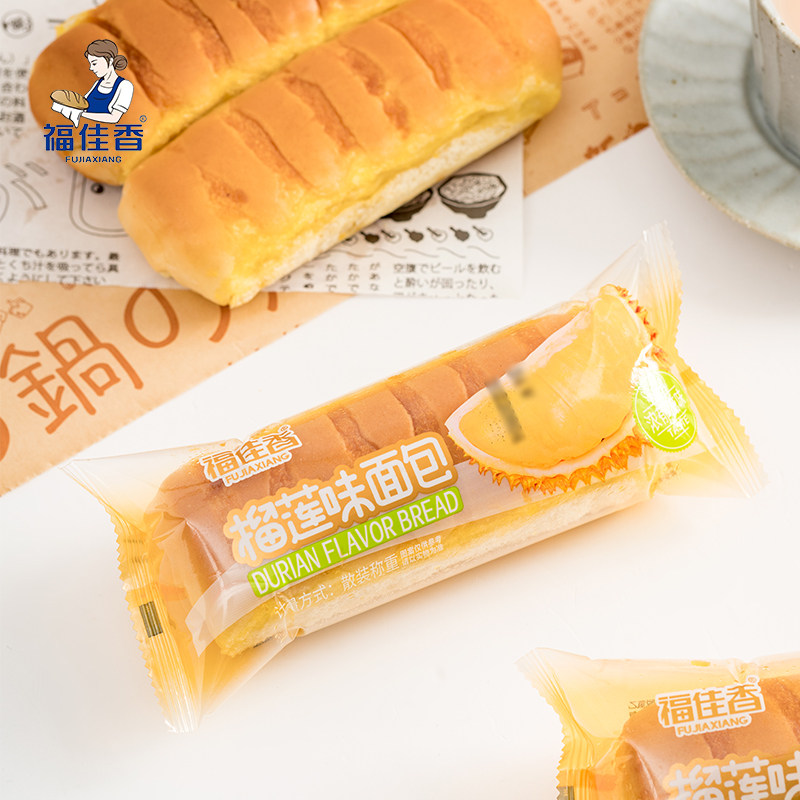 福佳香榴莲面包即食早餐面包休闲零食小吃榴莲味面包下午茶夹心包,零食/坚果/特产,夹心面包,淘宝优惠券,粉丝福利购,淘宝优惠卷