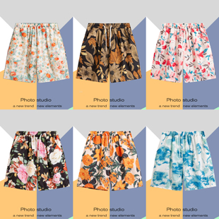 短裤 速干三亚沙滩裤 男外穿休闲五分运动裤 大码 男 宽松居家睡裤 夏季