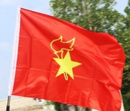 包邮小队旗队旗春亚纺材料