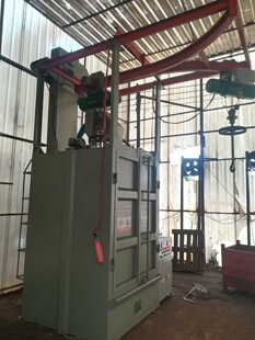 佛山喷砂机吊钩式抛丸机喷粉挂具处理打沙机压铸件处理喷沙机设备