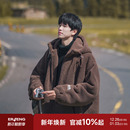 加厚保暖棉袄青少年男生冬装 男士 棉衣 新款 羊羔绒外套棉服男冬季