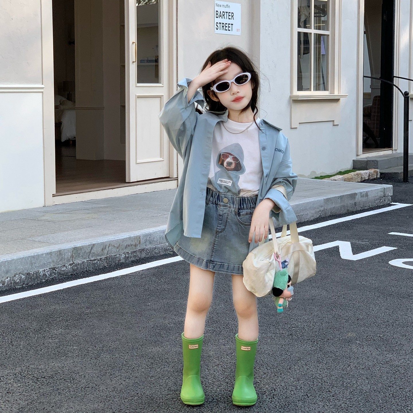 女童套装2026春季新款中小童衬衫外套儿童长袖打底衫牛仔半身裙套,童装/婴儿装/亲子装,套装,淘宝优惠券,粉丝福利购,淘宝优惠卷