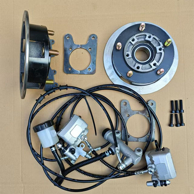 电动三轮车全悬浮6008后桥改装