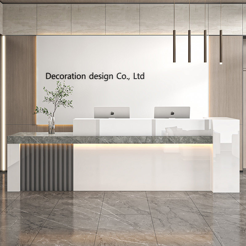 收银台吧台现代简约前台接待台服装店美容院公司店铺商用柜台桌子,商业/办公家具,收银台,淘宝优惠券,粉丝福利购,淘宝优惠卷