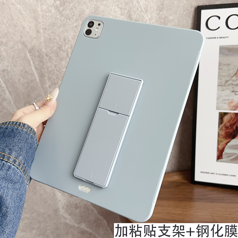 适用华为擎云C5e第2二代保护套11寸防摔BZF5-W00纯色后壳huawei平板电脑壳bzf5w00硅胶无盖全包2024款c5e支架