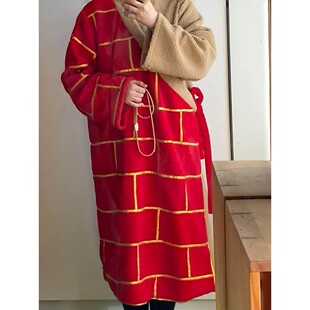 唐僧睡袍冬季保暖时尚抽象长款睡衣搞怪cosplay情侣可外穿家居服