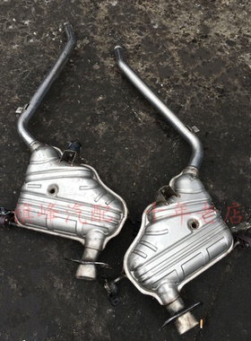 适用于奔驰GL320 350 450 550W166尾鼓尾鼓三元崔化排气管 原装件