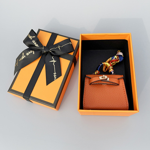 凯莉包迷你小挂件耳机口红包配件菜篮子铂金包挂饰车钥匙扣女