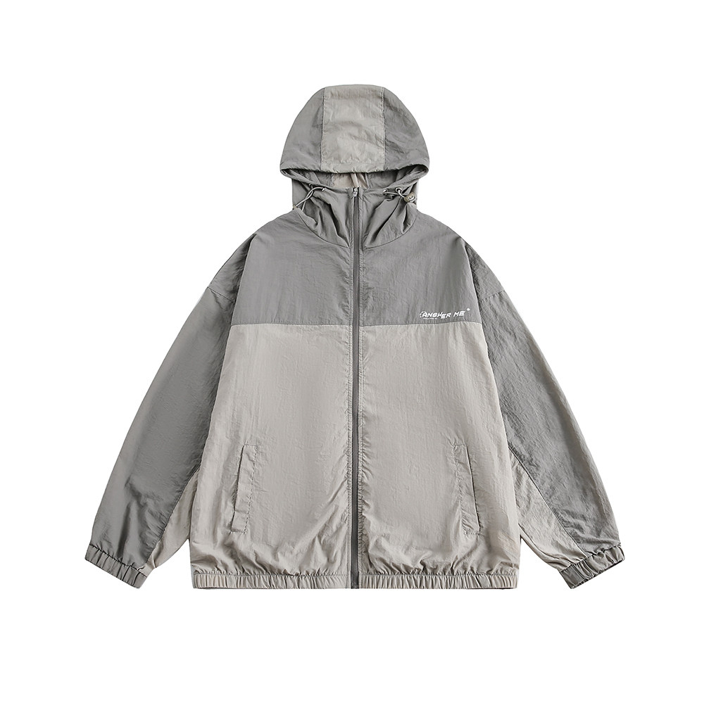 ANSWER ME 391 白底图 FS012 夏季时尚撞色防晒服 P105图片