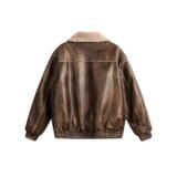 ANSWERME391白底图MY142冬季皮绗线棉服P215，男装棉衣，新杭派391(FUSEEHO 391)