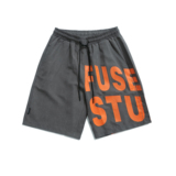 模特图K219桃皮绒短裤P50，男装休闲裤，新杭派391(FUSEEHO 391)