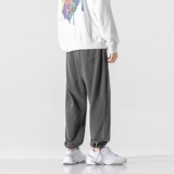 腿模图K207素色套装裤子P7595，男装休闲套装，新杭派391(FUSEEHO 391)