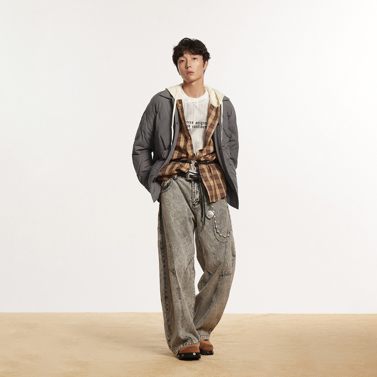 ANSWERME391模特图YR28802冬季羽绒服P265，男装羽绒服，新杭派391(FUSEEHO 391)