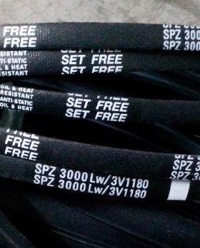 SPZ3050LW传动带SPZ3000LW/3V1180三角皮带SPZ3070LW空调机窄V带