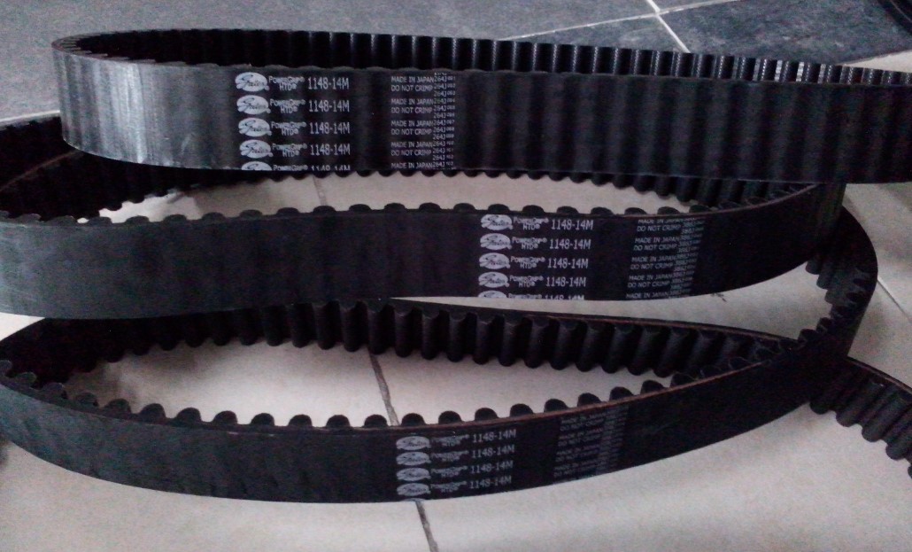 橡胶同步带14M盖茨阪东皮带