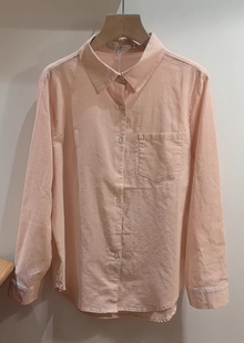 清仓 棉麻衬衫女