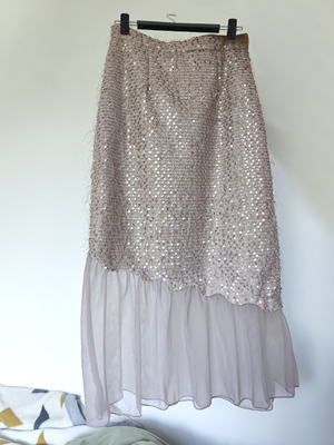 blingbling亮片鱼尾半身裙