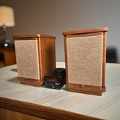 Balee贝力音响 BL580 实木音箱发烧音响书架音箱人声毒HiFi音质A5