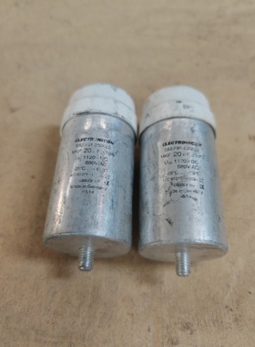 ELECTRONICON拆机油浸电容1120VAC 680VAC 20UF  体积：45*98mm