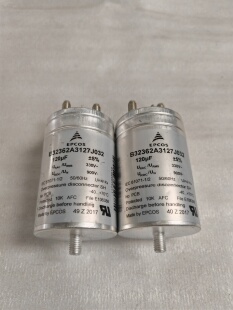 西门子拆机油浸电容900VDC/330VAC 120UF 体积：75*118mm一只18元