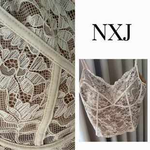 蕾丝鱼骨线可调节打底吊带背心 法式 260318 粉底液2.0 NXJ