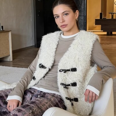 马甲外穿民族风常规款