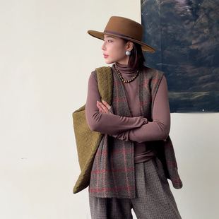 NXJ【重头戏】微胖大码 私服系列高比例羊毛马甲 251040