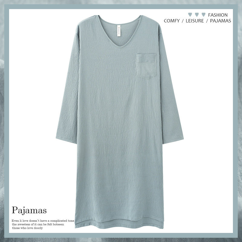 棉绸云朵棉套头一体式睡衣家居裙