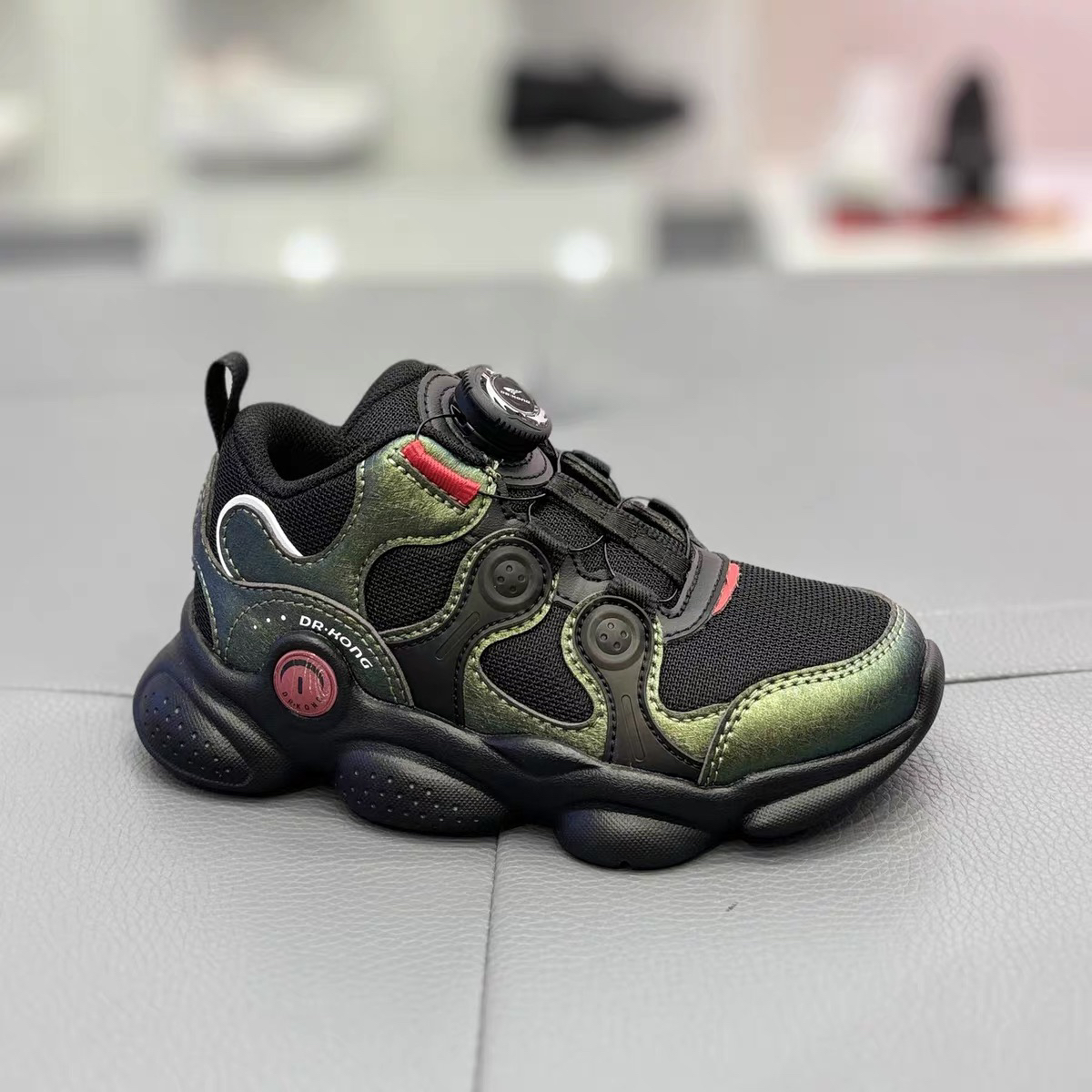 江博士正品2023秋冬季男童高帮保暖二阶段学步鞋机能鞋B1403413