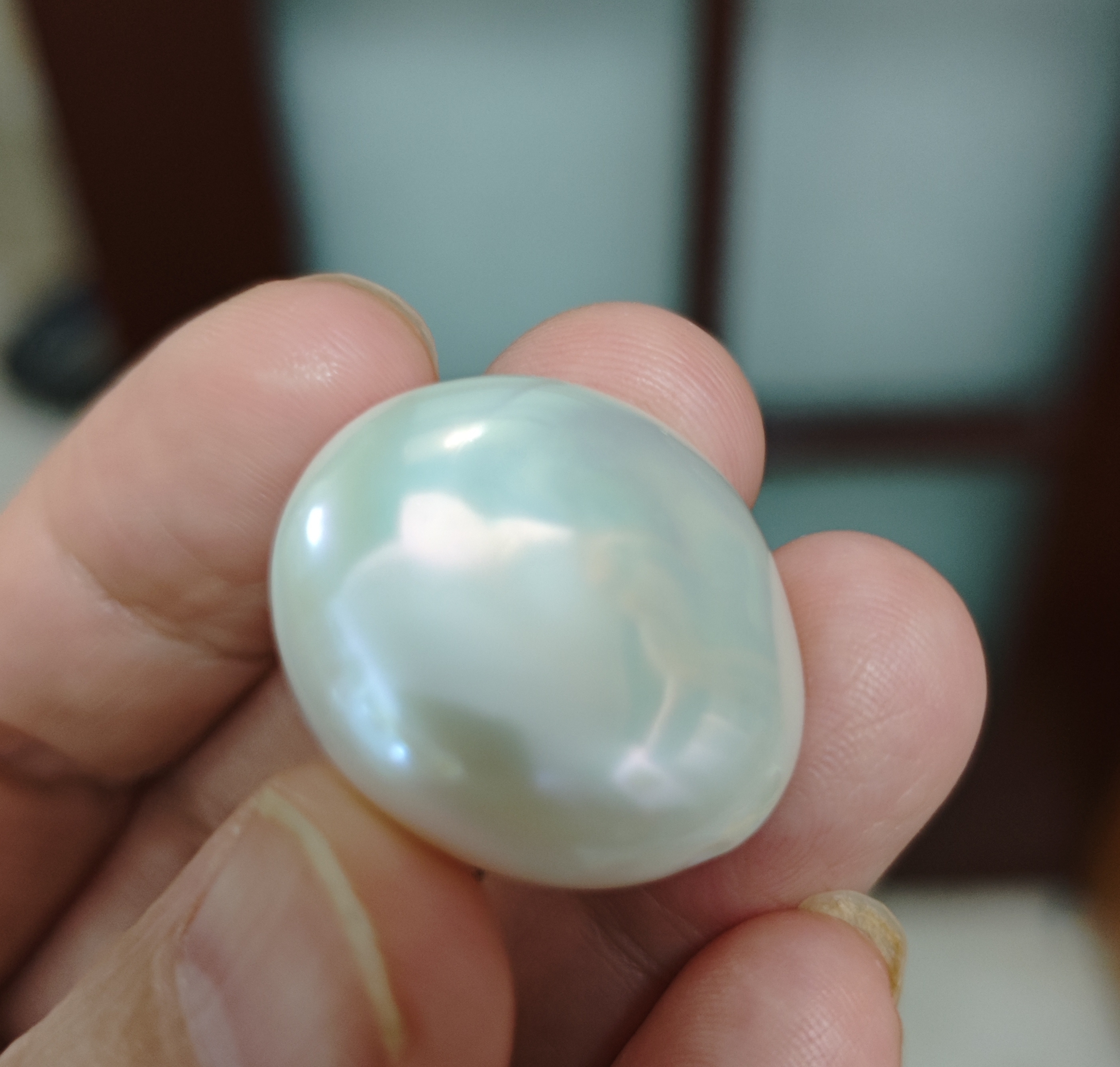 稀有天然无核珍珠14一27mm珠裸珠diy手工 戒面吊坠耳环面珠收藏级