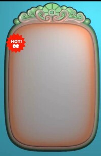 电脑精雕图平安牌无事牌新款牌头苏州工花纹5.5精雕图q2