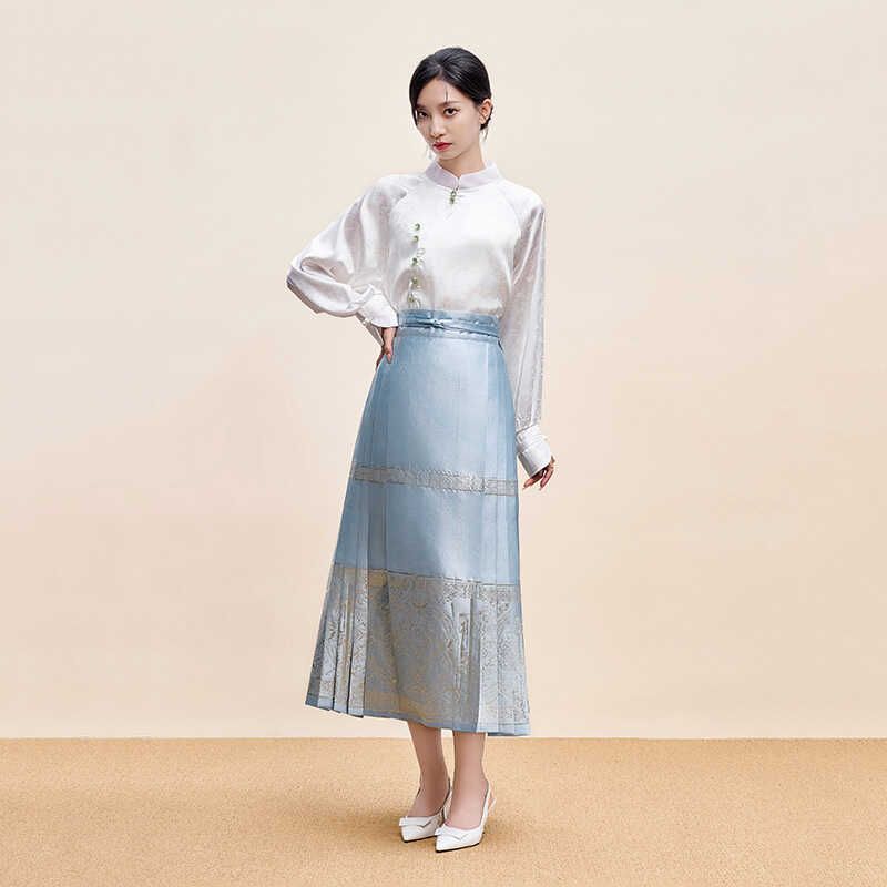醉花吟-短款马面裙2024新款汉服