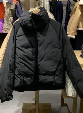 2024冬季新款时尚女装百搭气质立领宽松羽绒服女UYY140015