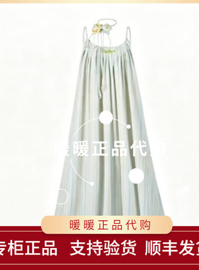 13DE 2026春夏新款吊带花朵玩偶连衣裙2780