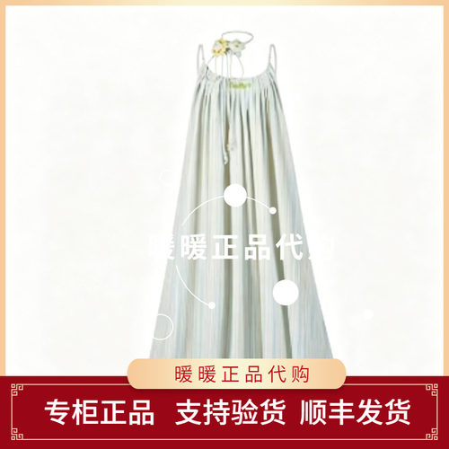 13DE 2026春夏新款吊带花朵玩偶连衣裙2780