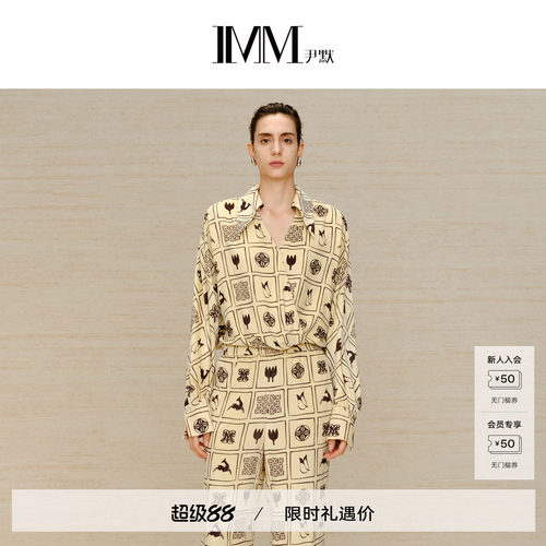 imm尹默复古灯芯绒外套