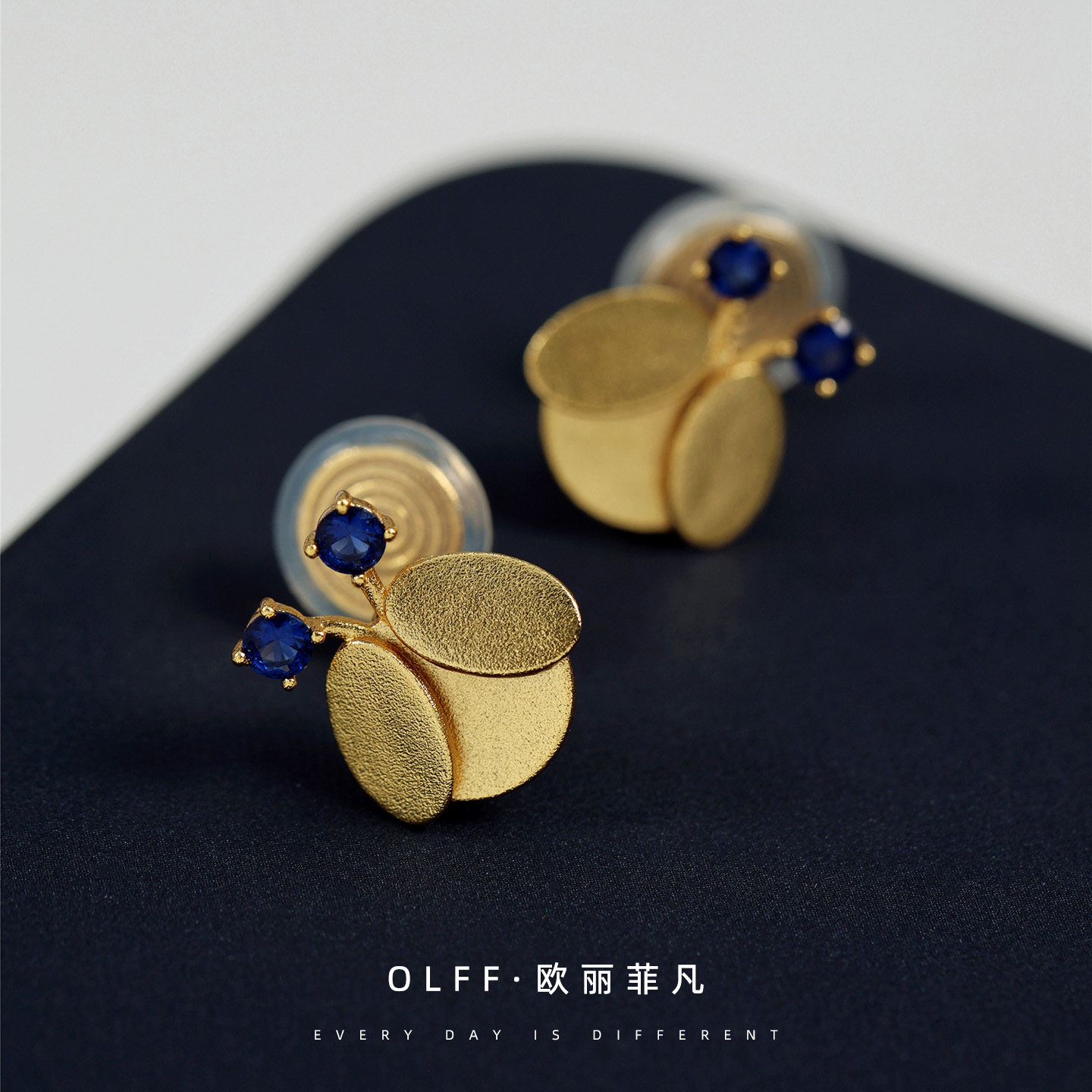 无痛耳夹甜美可爱小瓢虫耳钉