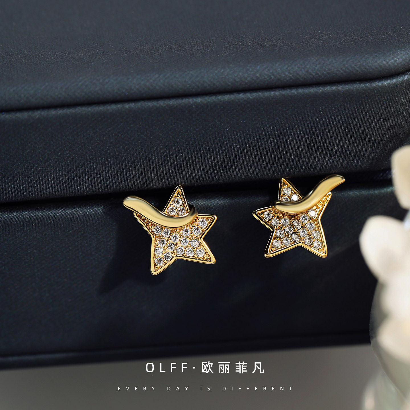无痛耳夹小王子飘带星星小众设计