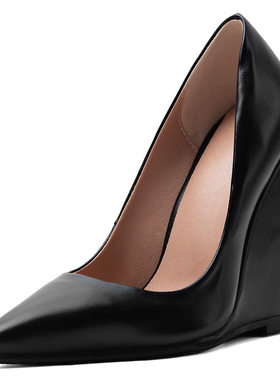 订做欧美外贸尖头宴会时装细高跟性感宴会大码粗跟女单鞋heels