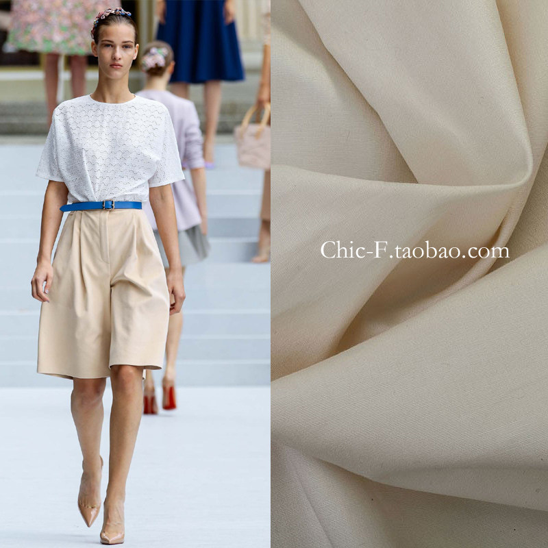 米色全棉布料 弹力 面料百分百纯棉布料坯布棉麻手工DIY环保衬衣,居家布艺,海绵垫/布料/面料/手工diy,淘宝优惠券,粉丝福利购,淘宝优惠卷