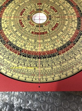 0东定电木波丽面综合天池罗盘