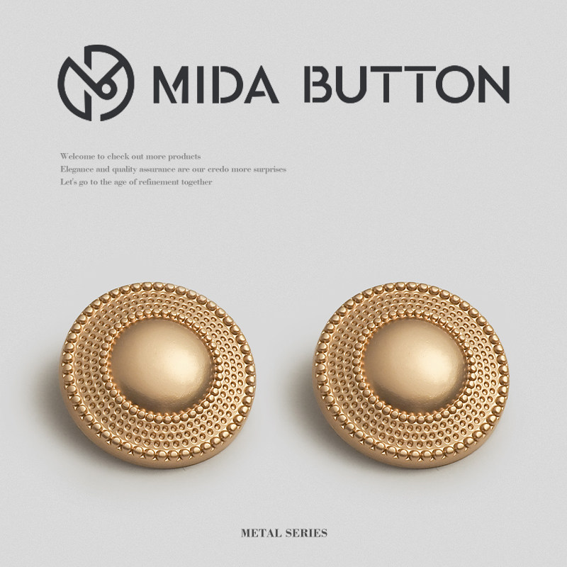 高档金色弧面小香风金色金属钮扣复古毛衣粗花圆形女上衣外套西装,居家布艺,纽扣,淘宝优惠券,粉丝福利购,淘宝优惠卷