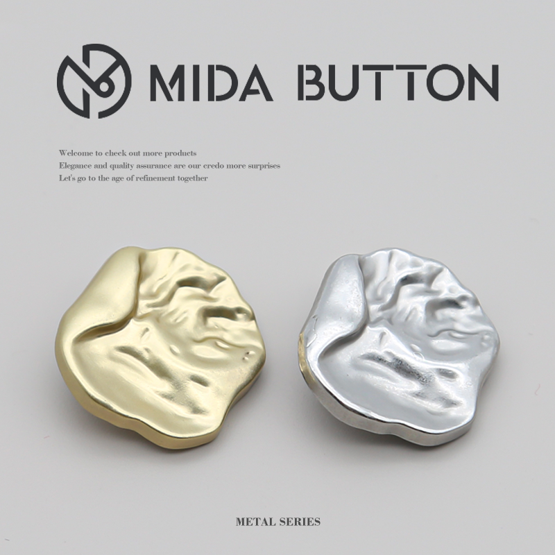 米达高档异形金属纽扣买就送针线
