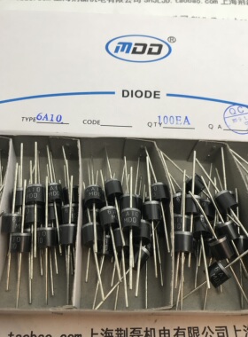 10A10 二极管 ST先科 1000V,10A, R-6封装