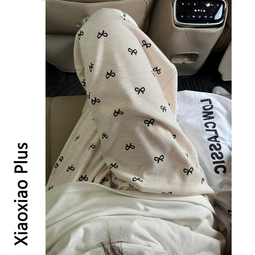 不显瘦包退！垂感显瘦休闲糯米裤