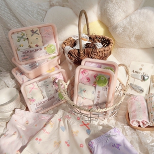 3条盒装 绿博尔儿童A类内裤 顾奈 花型随机 婷二严选