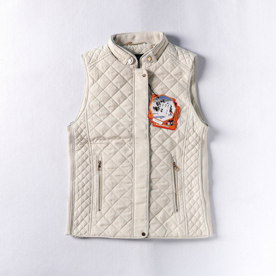 女士新品立领夹棉马甲